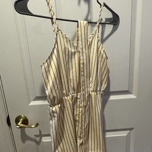 Yellow romper